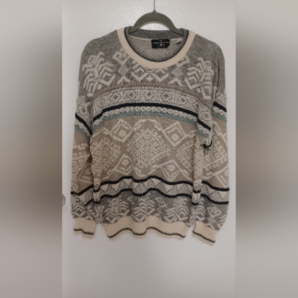 The Italian Sweater Co Long Sleeve Sweater Men's Size L